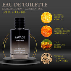 Savage Essence Men's 3.4 Oz Eau De Toilette