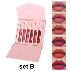 BestLand 6Pcs Matte Liquid Lipstick Set